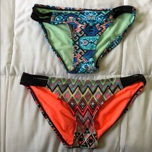 Bikini bottoms $10 each. Lightly worn.